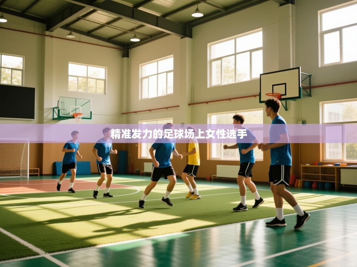 精准发力的足球场上女性选手