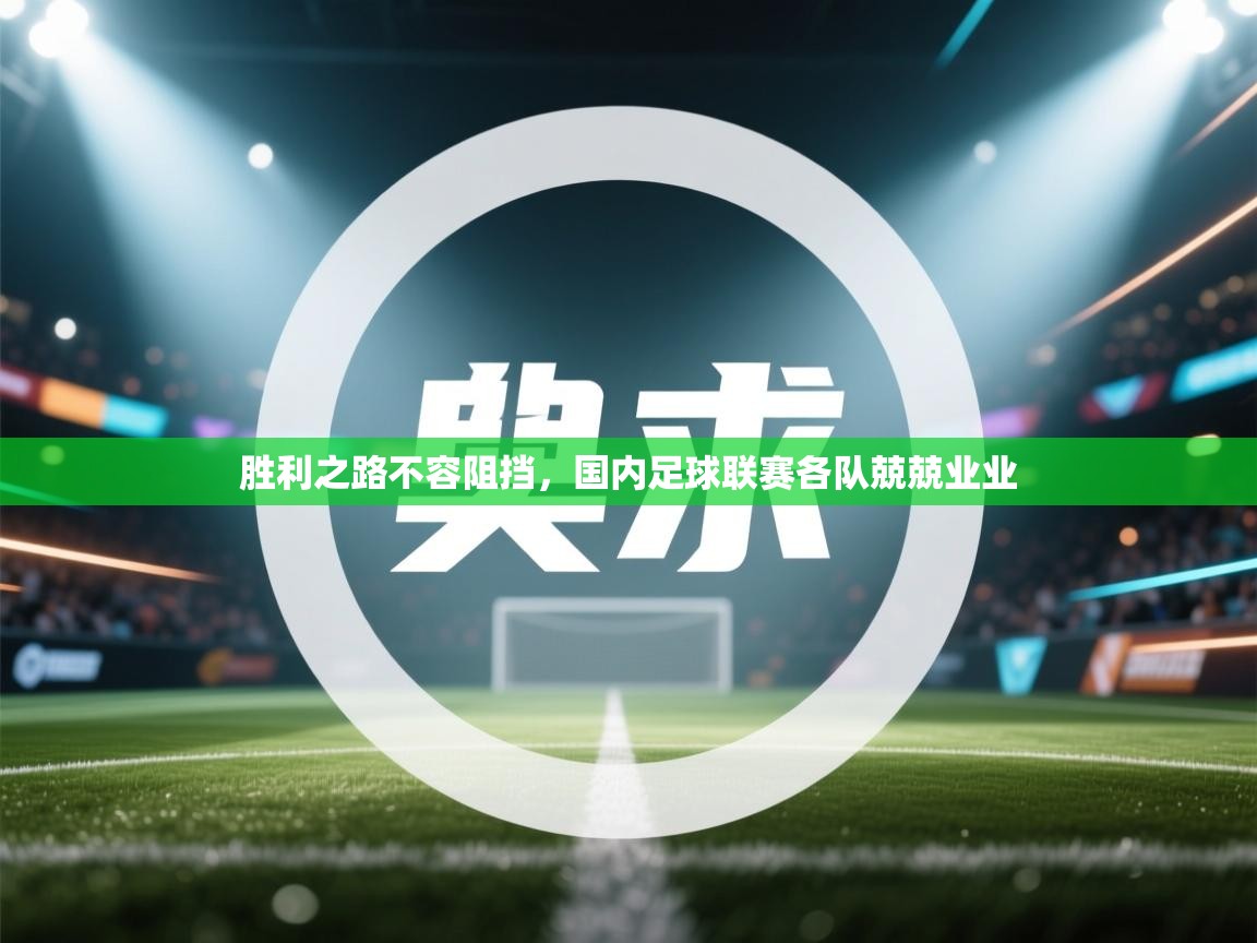 胜利之路不容阻挡，国内足球联赛各队兢兢业业