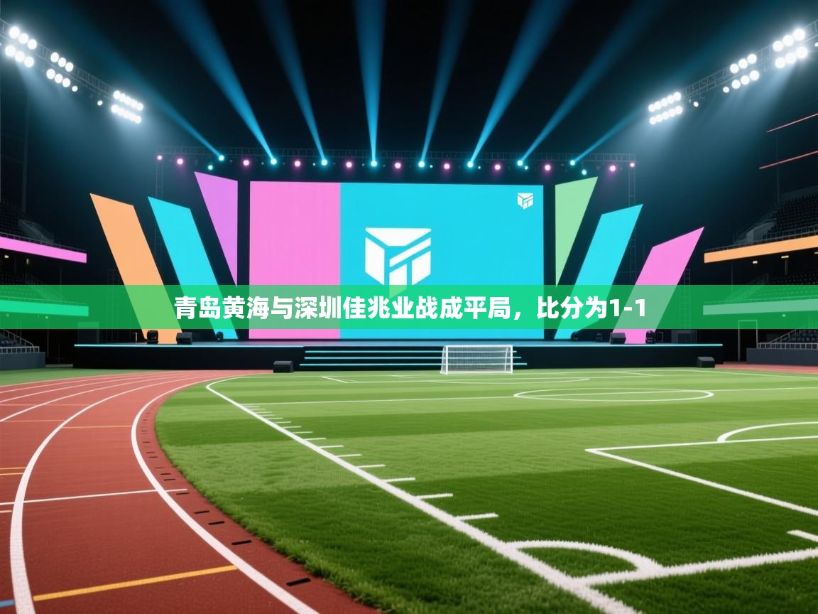 青岛黄海与深圳佳兆业战成平局，比分为1-1  第1张
