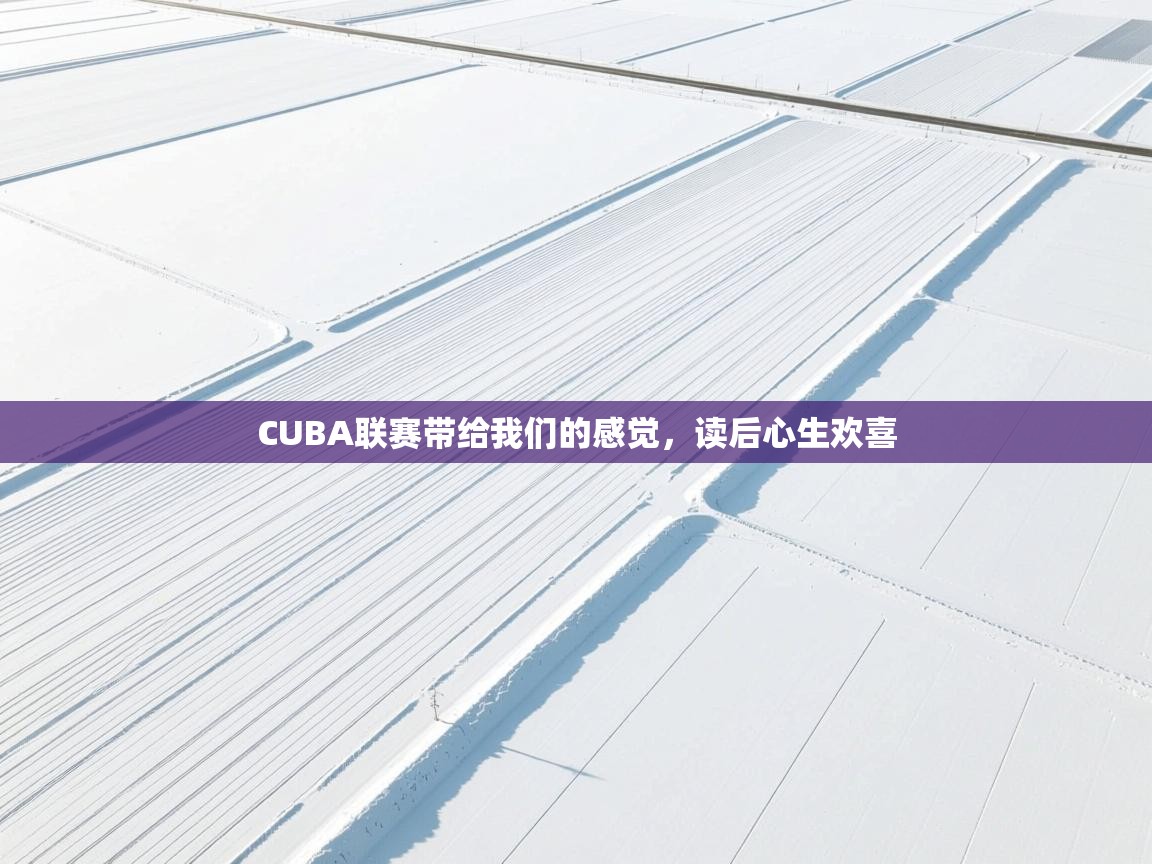 CUBA联赛带给我们的感觉，读后心生欢喜  第2张