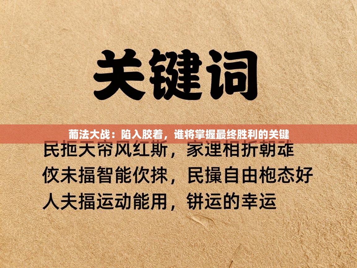 葡法大战:陷入胶着,谁将掌握最终胜利的关键 第1张